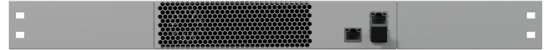 Front view of 1×1G Wall ONT