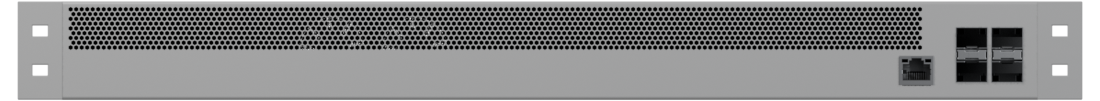 Front view of 4×25G 1U Fibre Cross-Connect