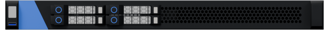 Front view of Balanced x86 · 1U