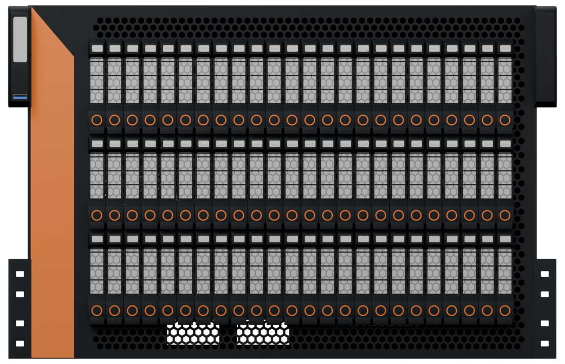 Front view of Storage · 7U