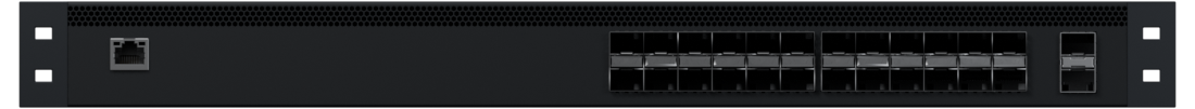 Front view of 24×10G + 2×25G Access