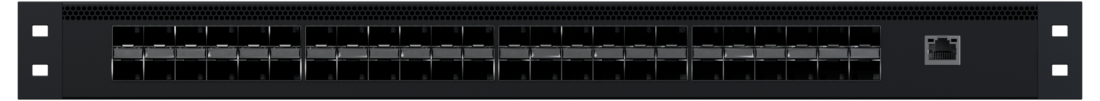 Front view of 48-port 10G ToR