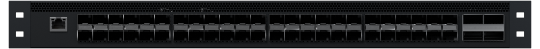 Front view of 48×10G + 4×40G ToR